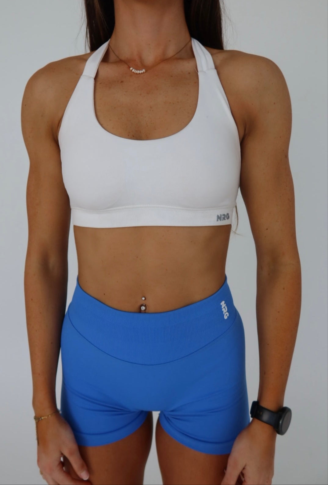 NRG Sculpt Sports Bra - White